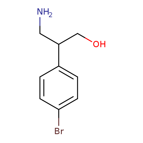 3-amino-2-(4-bromophenyl)propan-1-ol
