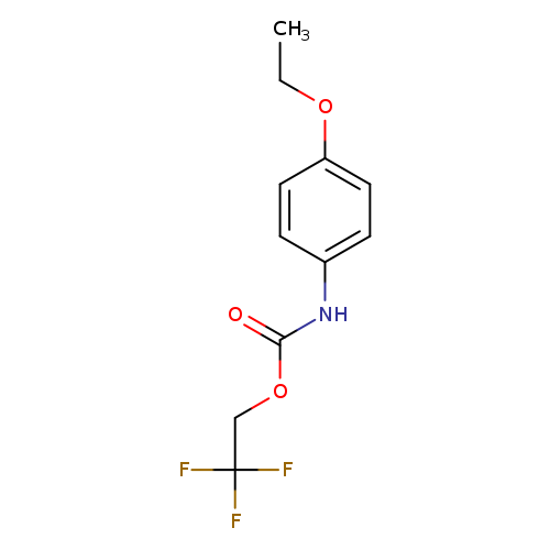 2,2,2-trifluoroethyl N-(4-ethoxyphenyl)carbamate
