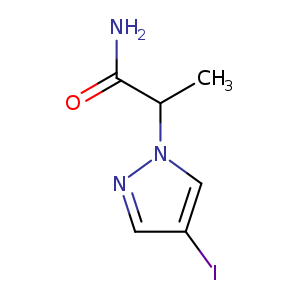 2-(4-Iodo-1h-pyrazol-1-yl)propanamide
