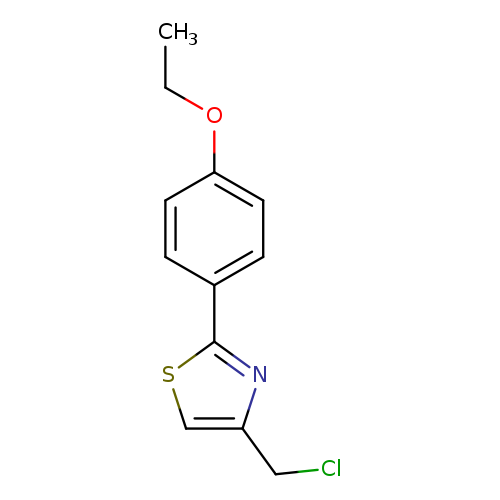 4-(chloromethyl)-2-(4-ethoxyphenyl)-1,3-thiazole