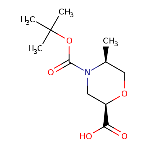 (2R,5S)-4-(tert-butoxycarbonyl)-5-methylmorpholine-2-carboxylic acid