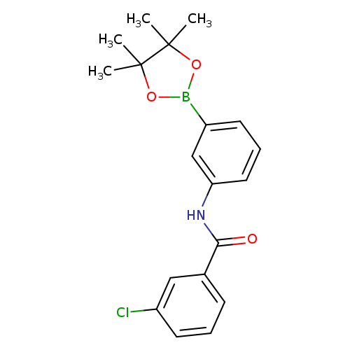 3-Chloro-N-(3-(4,4,5,5-tetramethyl-1,3,2-dioxaborolan-2-yl)phenyl)benzamide