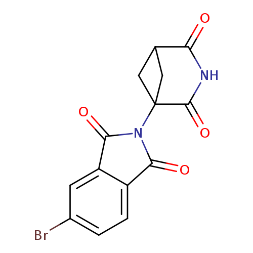 5-bromo-2-[(1r)-2,4-dioxo-3-azabicyclo[3.1.1]heptan-1-yl]-2,3-dihydro-1H-isoindole-1,3-dione