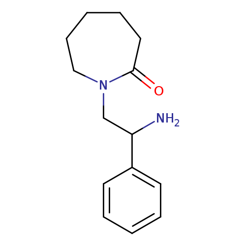 1-(2-amino-2-phenylethyl)azepan-2-one