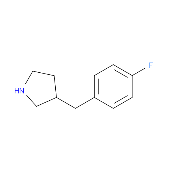 3-(4-Fluorobenzyl)pyrrolidine