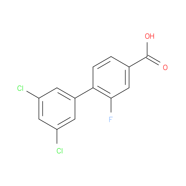 4-(3,5-Dichlorophenyl)-3-fluorobenzoic acid