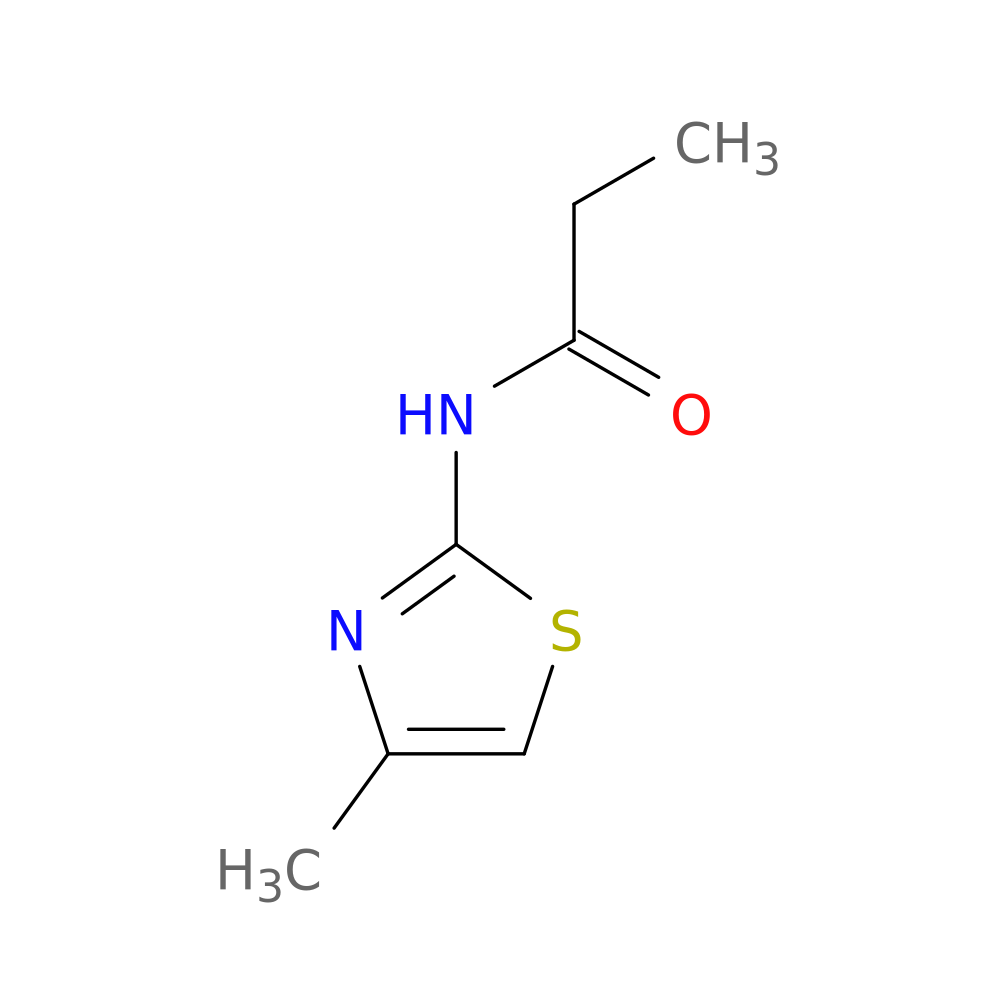 N-(4-methyl-1,3-thiazol-2-yl)propanamide