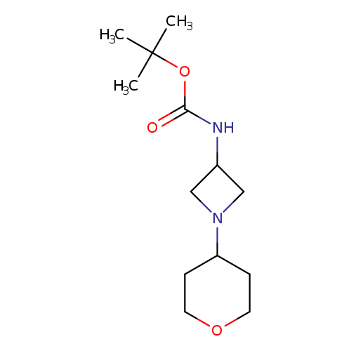 tert-butyl N-[1-(oxan-4-yl)azetidin-3-yl]carbamate