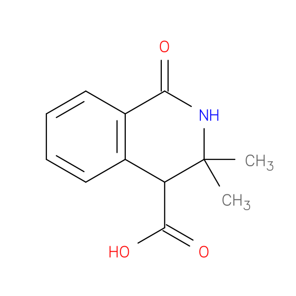 3,3-dimethyl-1-oxo-1,2,3,4-tetrahydroisoquinoline-4-carboxylic acid
