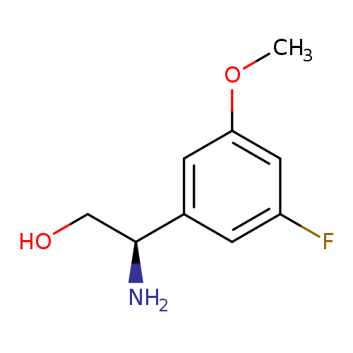 (R)-2-Amino-2-(3-fluoro-5-methoxyphenyl)ethan-1-ol