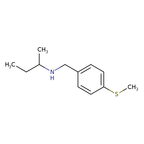 (butan-2-yl)({[4-(methylsulfanyl)phenyl]methyl})amine