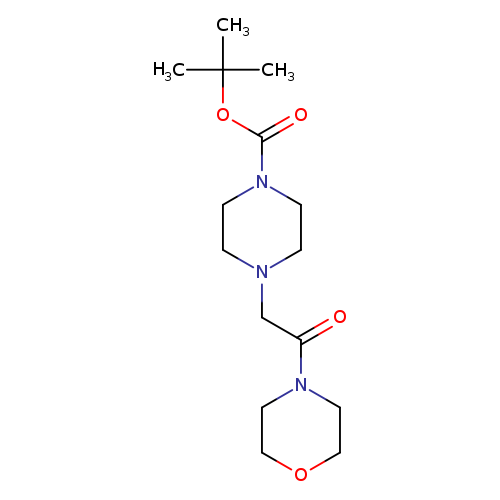 tert-Butyl 4-[2-(morpholin-4-yl)-2-oxoethyl]piperazine-1-carboxylate