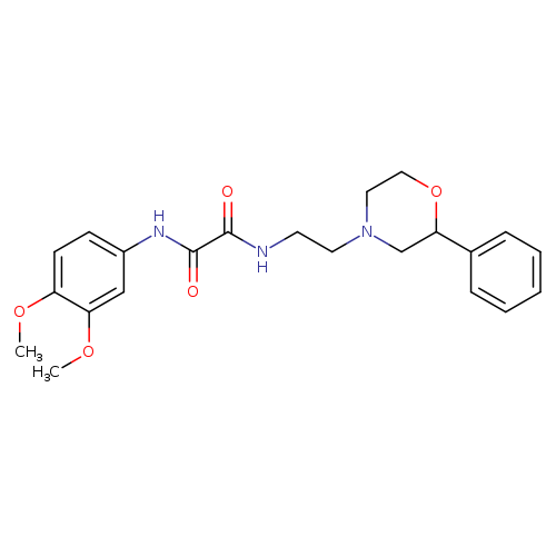 N'-(3,4-dimethoxyphenyl)-N-[2-(2-phenylmorpholin-4-yl)ethyl]ethanediamide