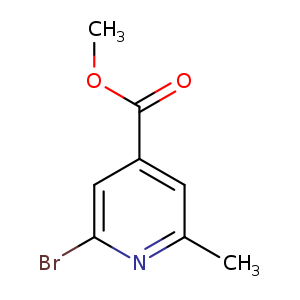 Methyl 2-bromo-6-methylisonicotinate