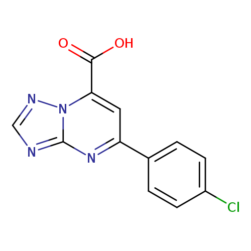 5-(4-Chlorophenyl)[1,2,4]triazolo[1,5-a]pyrimidine-7-carboxylic acid