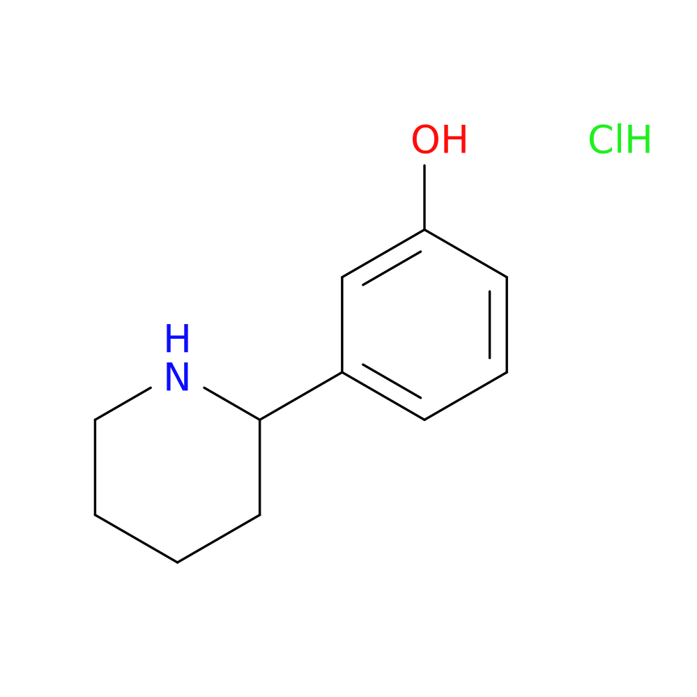 3-(piperidin-2-yl)phenol hydrochloride