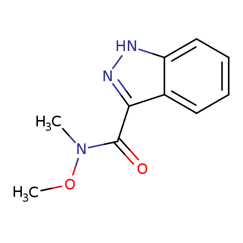 N-Methoxy-N-methyl-1H-indazole-3-carboxamide