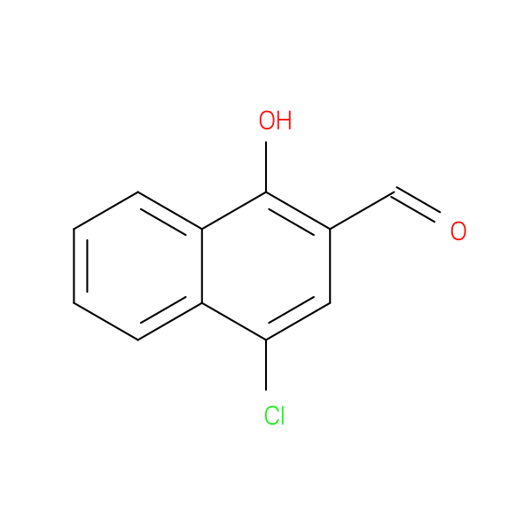 4-chloro-1-hydroxynaphthalene-2-carbaldehyde