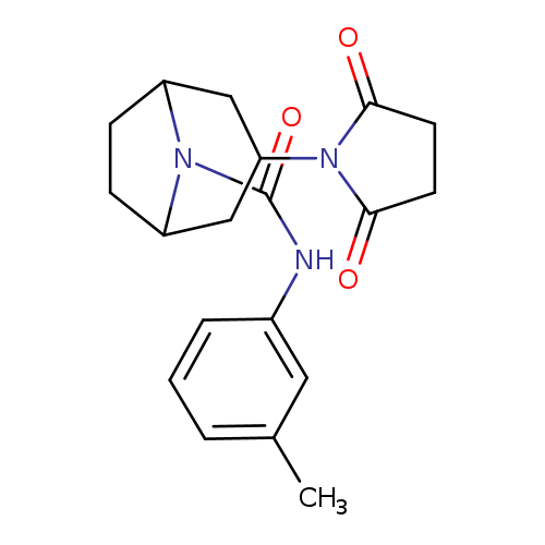 3-(2,5-dioxopyrrolidin-1-yl)-N-(3-methylphenyl)-8-azabicyclo[3.2.1]octane-8-carboxamide