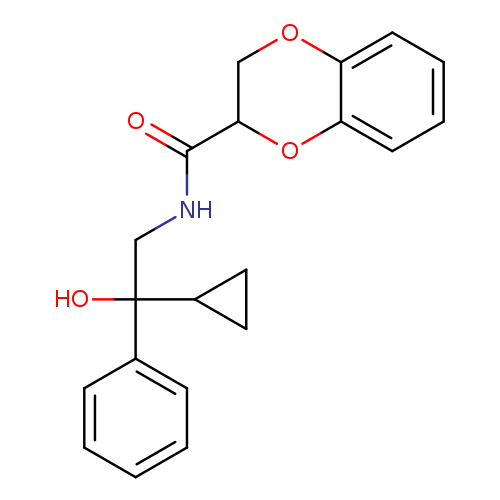 N-(2-cyclopropyl-2-hydroxy-2-phenylethyl)-2,3-dihydro-1,4-benzodioxine-2-carboxamide