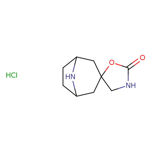 "8-azaspiro[bicyclo[3.2.1]octane-3,5'-oxazolidin]-2'-one hydrochloride"