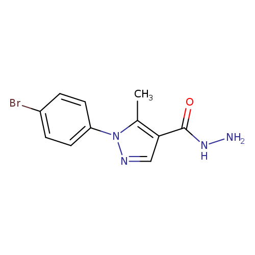 1-(4-Bromophenyl)-5-methyl-1h-pyrazole-4-carbohydrazide