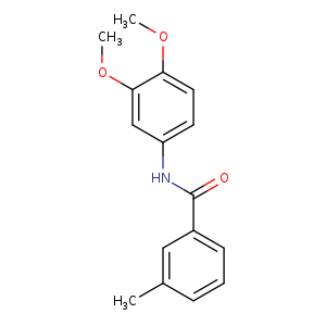 N-(3,4-dimethoxyphenyl)-3-methylbenzamide