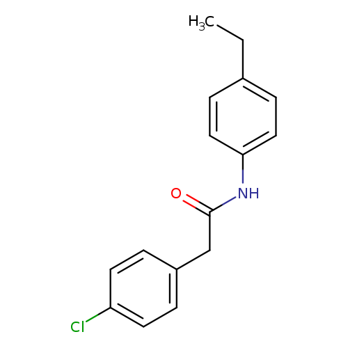 2-(4-chlorophenyl)-N-(4-ethylphenyl)acetamide