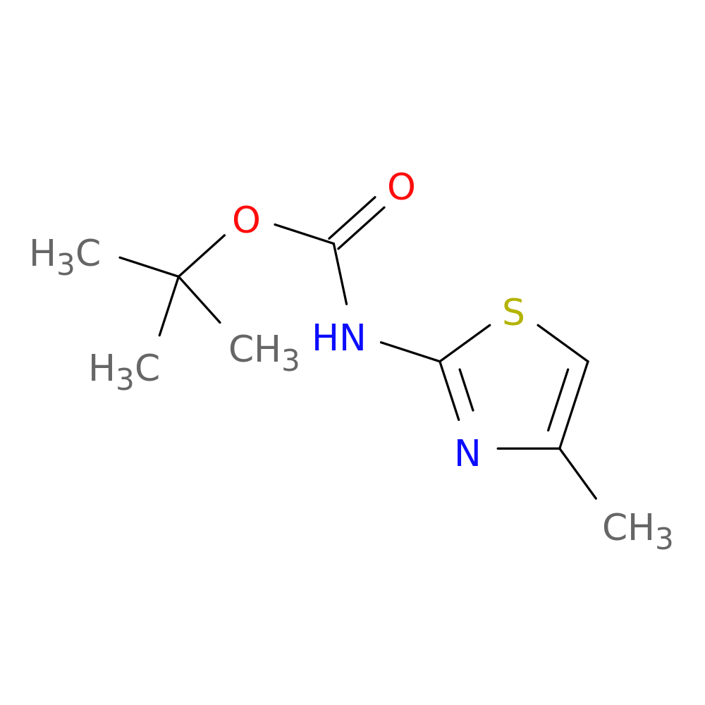 tert-Butyl (4-methylthiazol-2-yl)carbamate