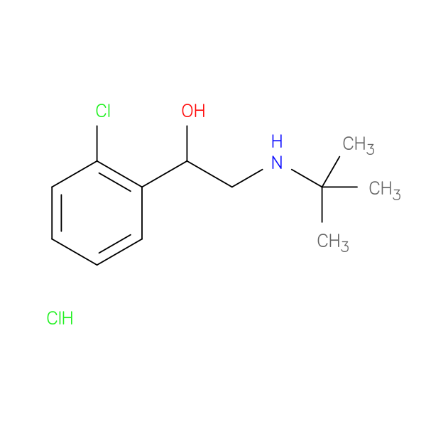 2-(tert-Butylamino)-1-(2-chlorophenyl)ethanol hydrochloride