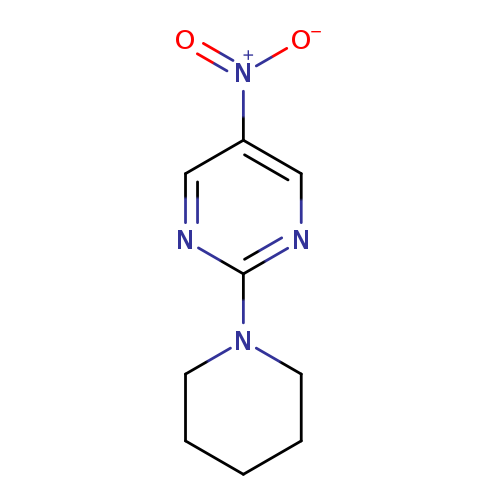 5-Nitro-2-(1-piperidinyl)-pyrimidine