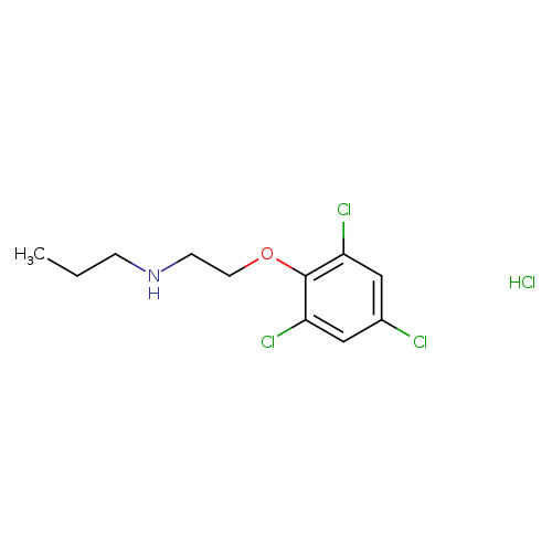 N-(2-(2,4,6-Trichlorophenoxy)ethyl)propan-1-amine, HCl