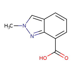2H-Indazole-7-carboxylic acid, 2-methyl-