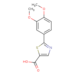 2-(3,4-Dimethoxyphenyl)-1,3-thiazole-5-carboxylic acid