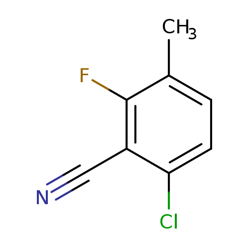6-CHLORO-2-FLUORO-3-METHYLBENZONITRILE
