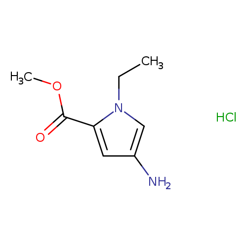 Methyl 4-amino-1-ethyl pyrrole-2-carboxylate hydrochloride