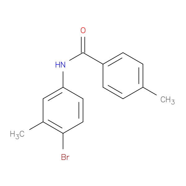 N-(4-bromo-3-methylphenyl)-4-methylbenzamide