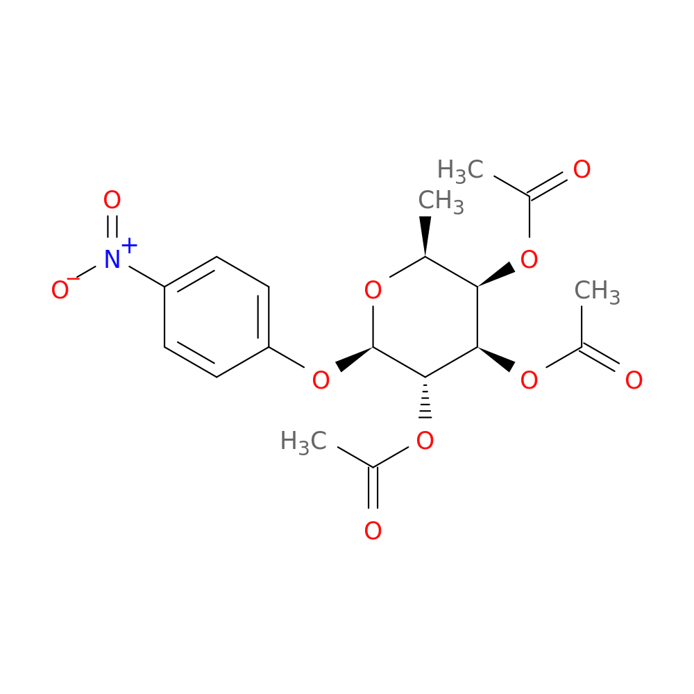 β-L-Galactopyranoside, 4-nitrophenyl 6-deoxy-, 2,3,4-triacetate