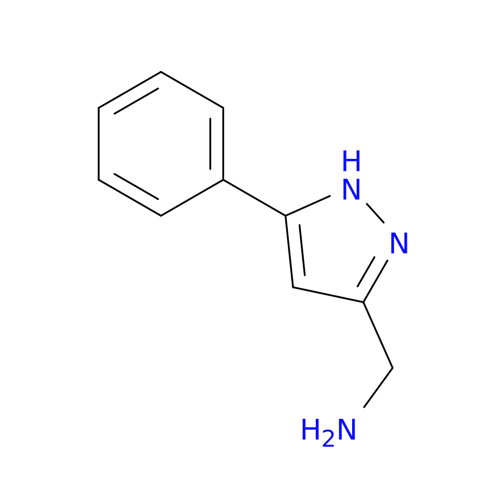 5-Phenyl-1H-pyrazole-3-methanamine