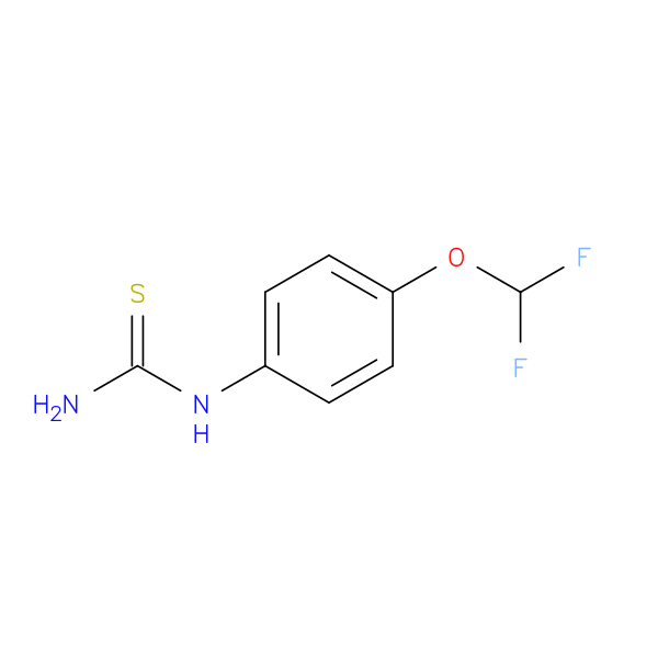 1-(4-(Difluoromethoxy)phenyl)thiourea