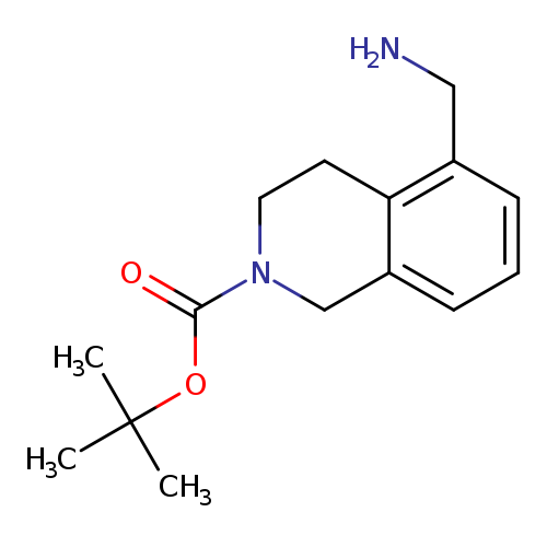 tert-butyl 5-(aminomethyl)-1,2,3,4-tetrahydroisoquinoline-2-carboxylate