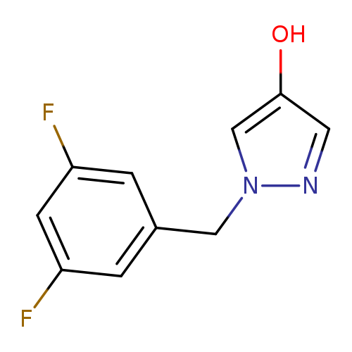 1-(3,5-Difluoro-benzyl)-1h-pyrazol-4-ol