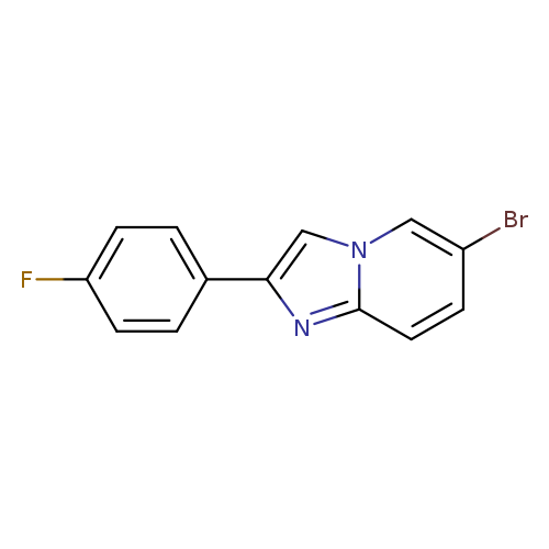 6-Bromo-2-(4-fluoro-phenyl)-imidazo[1,2-a]pyridine