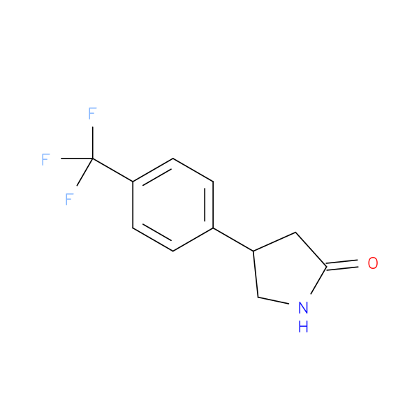 4-[4-(trifluoromethyl)phenyl]pyrrolidin-2-one