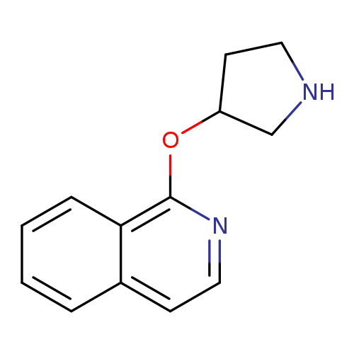 1-(pyrrolidin-3-yloxy)isoquinoline