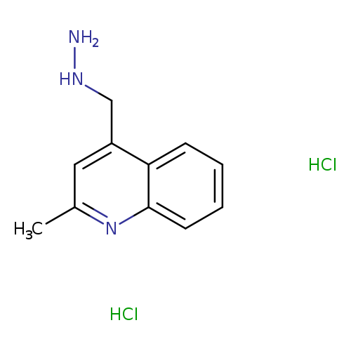 4-(HYDRAZINYLMETHYL)-2-METHYLQUINOLINE DIHYDROCHLORIDE