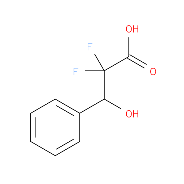 2,2-difluoro-3-hydroxy-3-phenylpropanoic acid