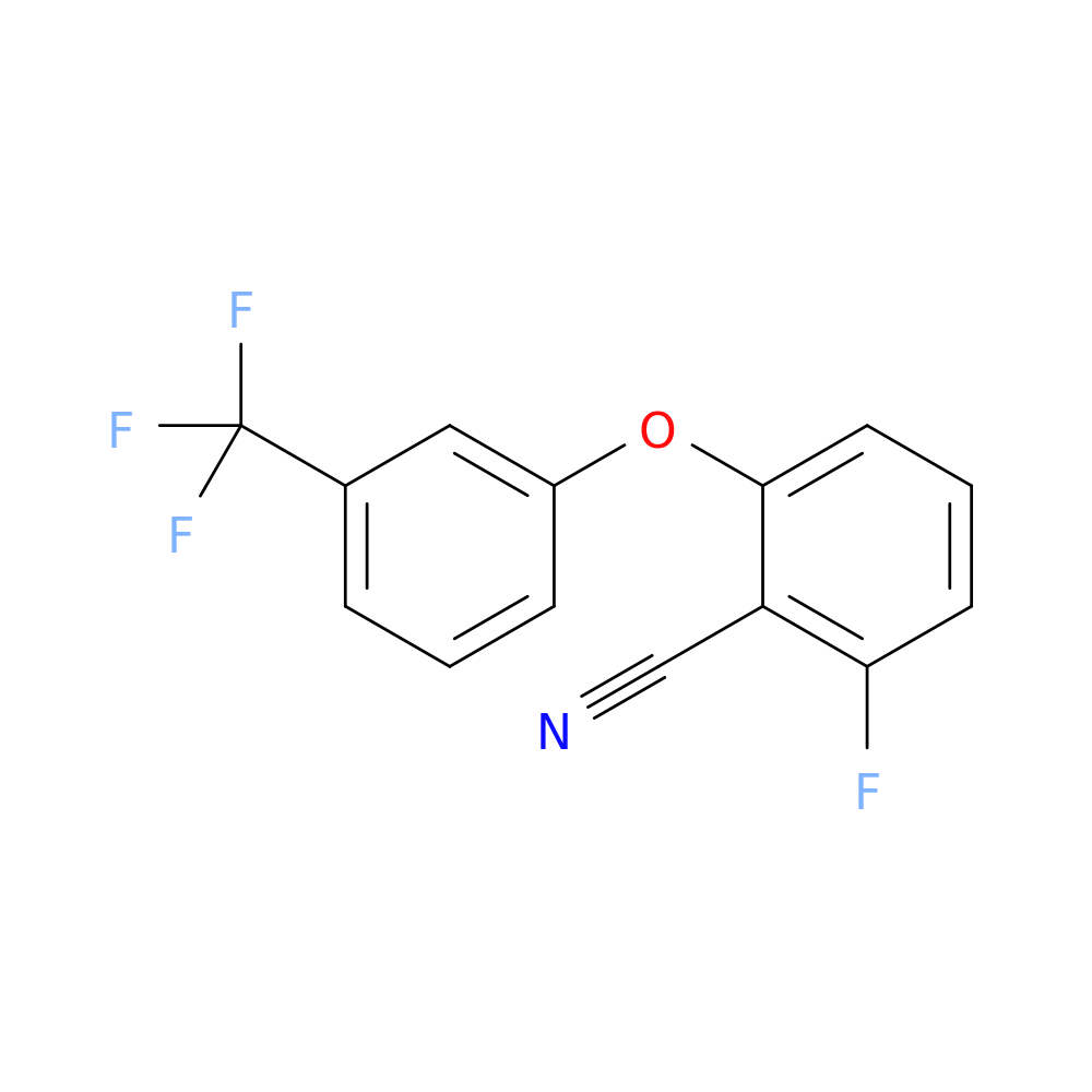 2-fluoro-6-[3-(trifluoromethyl)phenoxy]benzonitrile