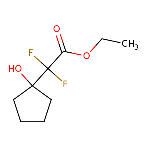ethyl 2,2-difluoro-2-(1-hydroxycyclopentyl)acetate