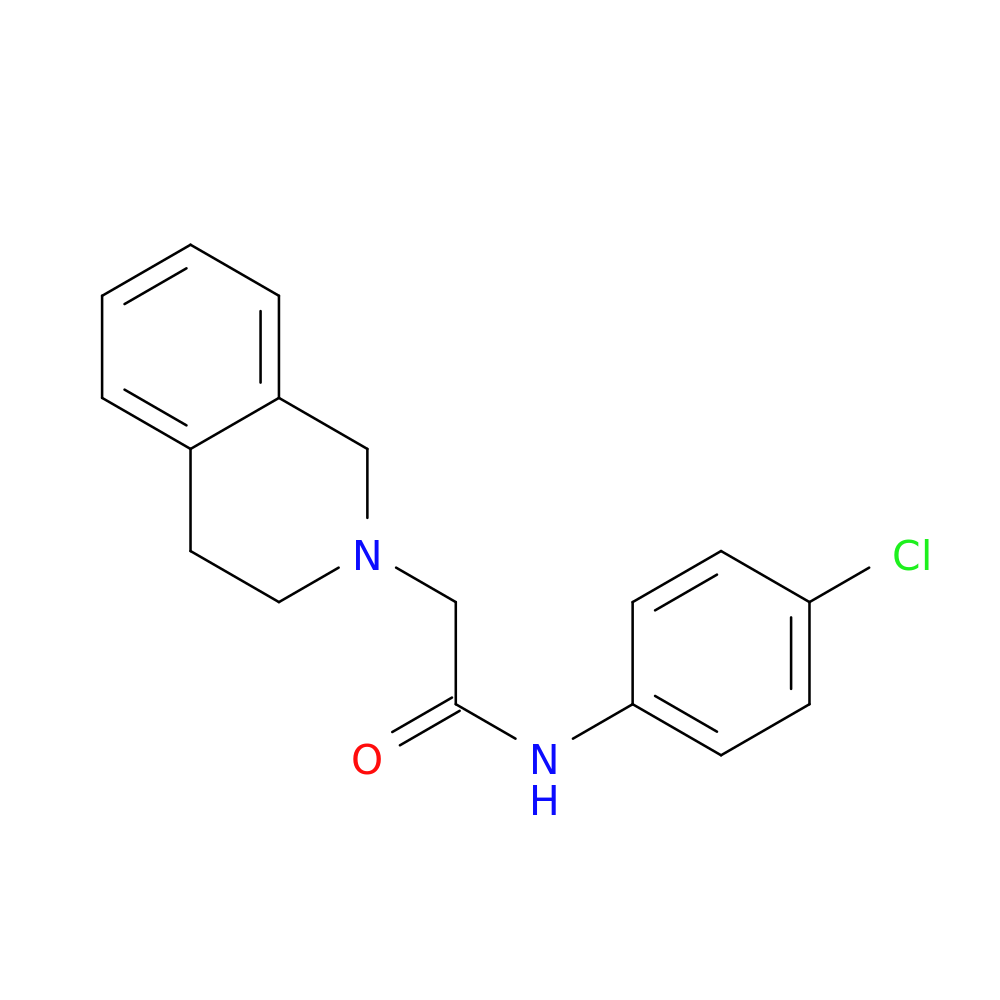 N-(4-Chlorophenyl)-2-(3,4-dihydroisoquinolin-2(1H)-yl)acetamide